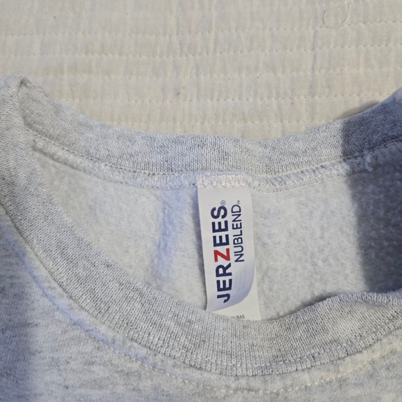 Women's Jerzees Heather Gray Taylor Swift Eras Tour Sweatshirt M - Picture 5 of 10